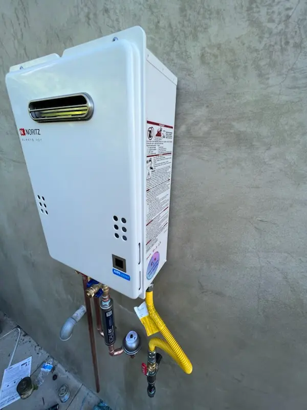 Tankless water heater installation for Quail Valley homes
